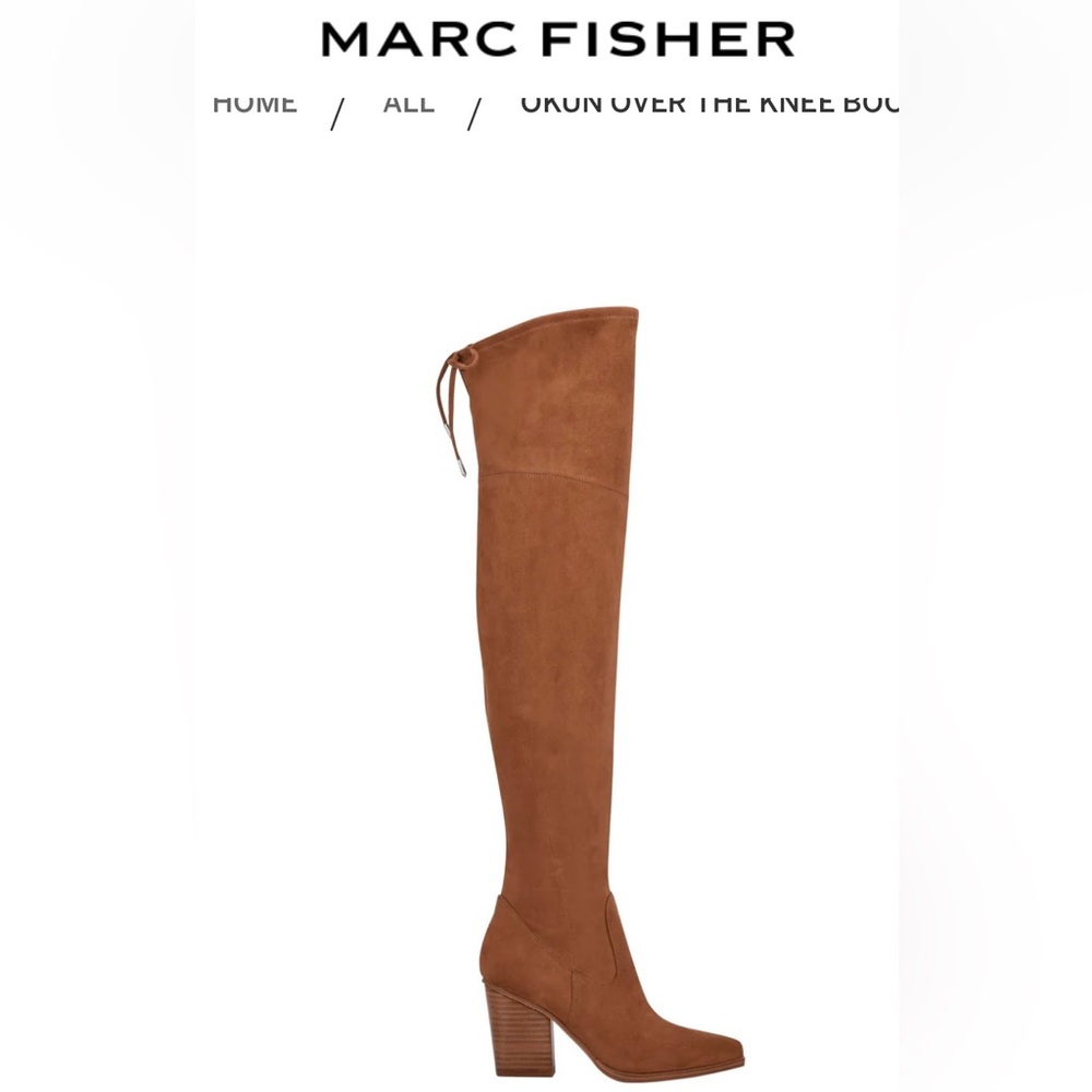 Marc Fisher Okun Over-the-Knee Boot - Size 8.5
